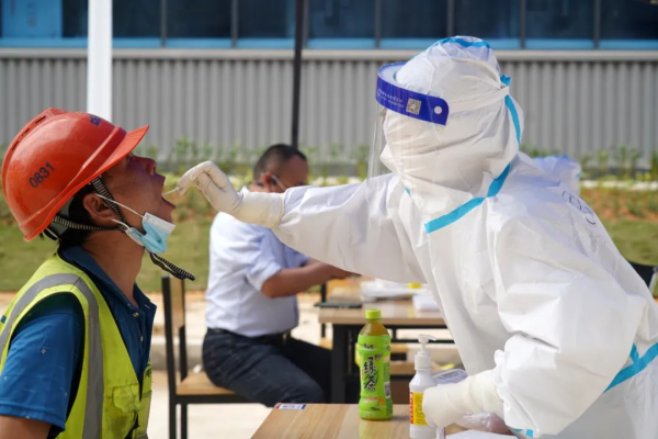 同心協(xié)力 共同抗疫丨南部產業(yè)基地力保防疫生產有序進行
